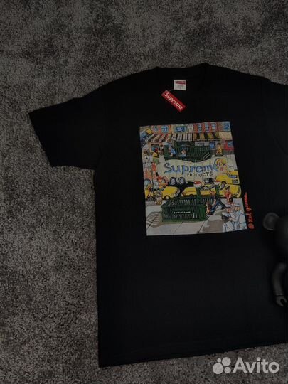 Футболка supreme manhattan tee