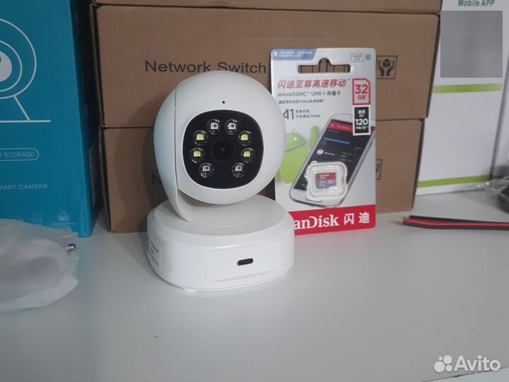 Вай-фай камера видеонаблюдения