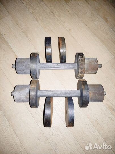 Гантели разборные