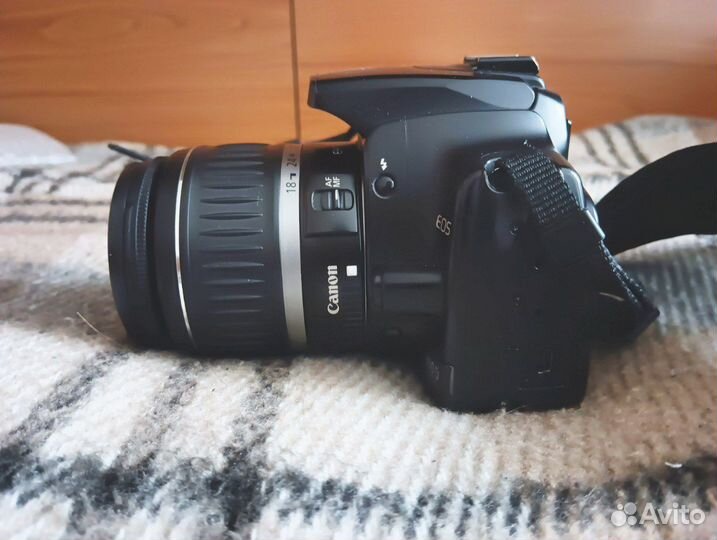 Canon EOS 400D + kit 18-55mm на детали