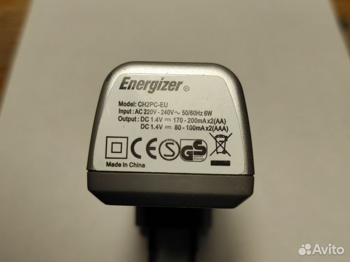 Зарядное устройство Energizer CH2PC-EU
