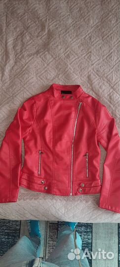 Кожаная куртка косуха 46 48