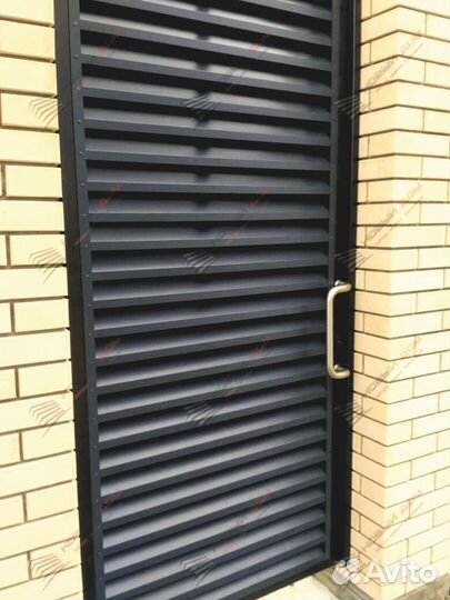 Забор жалюзи горизонтальный