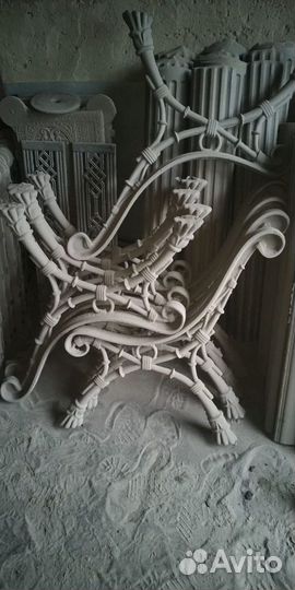 Чугунные опоры, ножки, боковины для скамеек