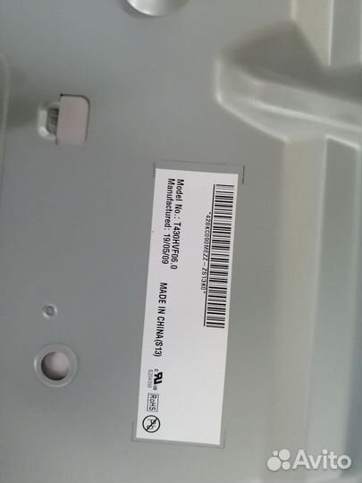 T-CON t430hvn01.6 ctrl BD Samsung ue43n5000au