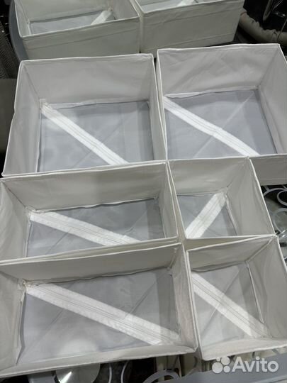 Органайзеры новые в наборе 6 шт для вещей