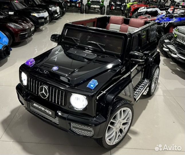 Большой Детский электромобиль Геленваген Лицензия