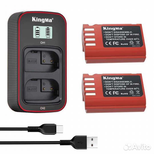 Комплект Kingma DMW-BLK22 для Panasonic