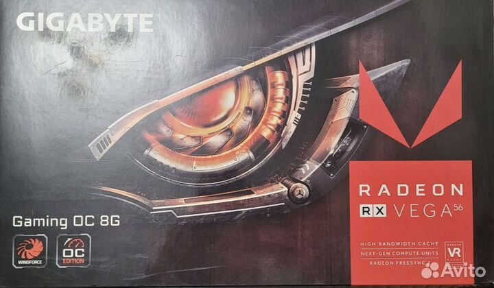 And Radeon Vega 56 8gb