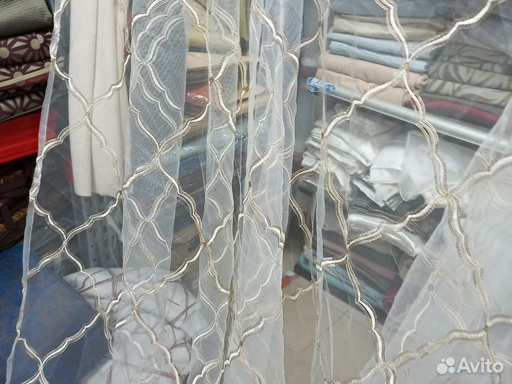 Готовый тюль