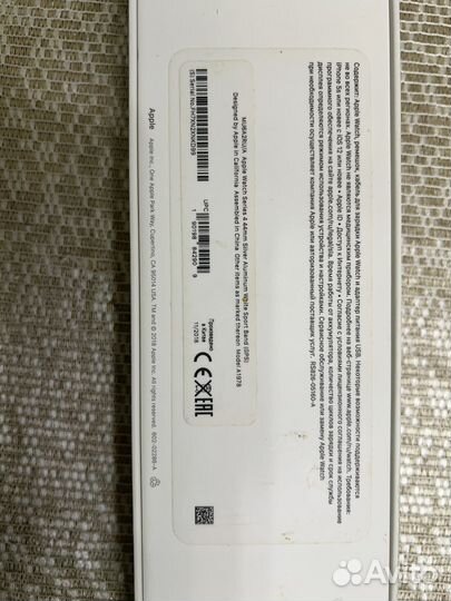 Часы apple watch 4 44 mm