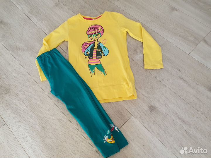 Летняя одежда для девочки 2-4 года