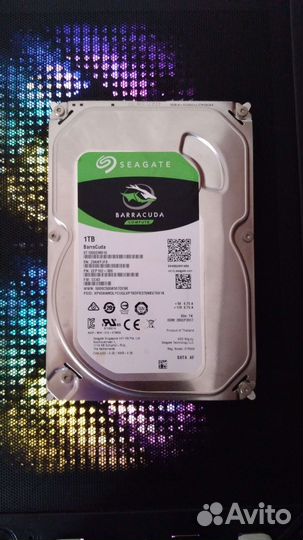 Жесткий диск Seagate barracuda 1TB