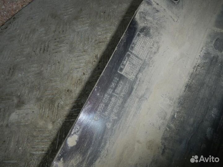 Накладка на порог (наружная) Mercedes-Benz S-Class