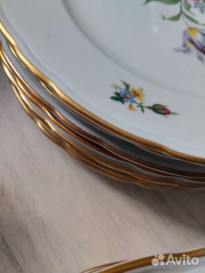 Сервиз столовый антикварный Оскар Шаллер