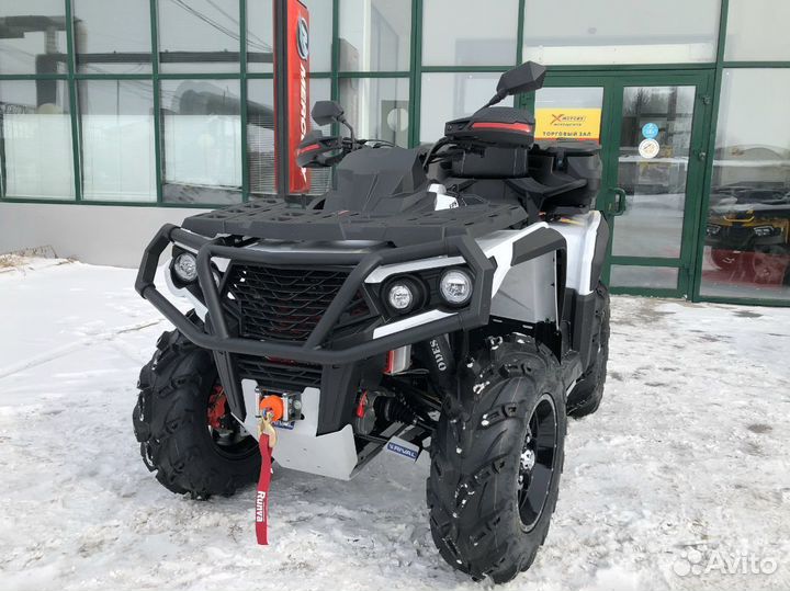 Квадроцикл aodes pathcross MAX 650 XE LCD белый