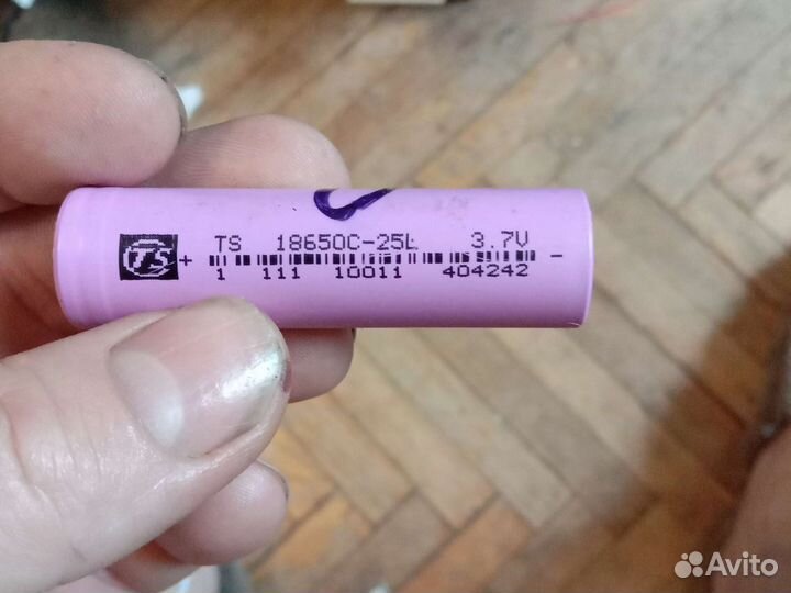 Аккумулятор 18650 с напряжением 0v