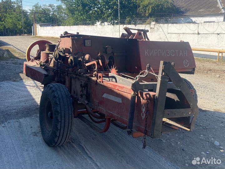 Пресс-подборщик Киргизстан ПС-1.6, 1985