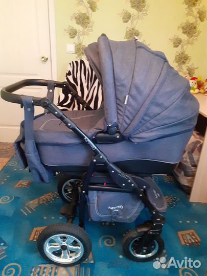 Коляска Adamex Nitro Jeans 2 в 1