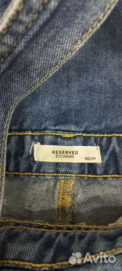 Джинсовый комбинезон