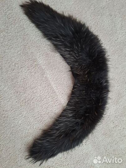 Меховой воротник из песца