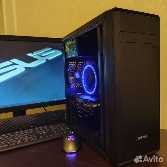 Игровой комп 12 ядер/32 Гб/RTX 3060ti/SSD