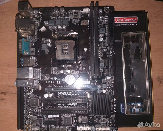 Материнская плата gigabyte GA-H110M-S2PV