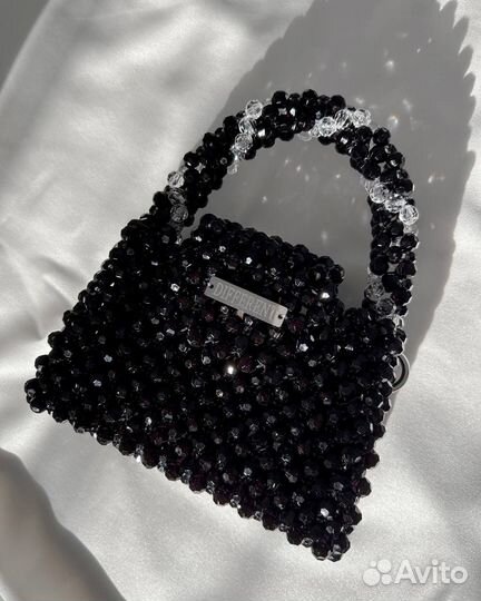 Сумка из бусин ручной работы