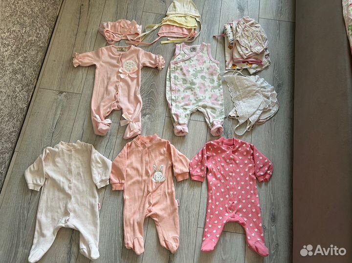 Пакет вещей на девочку