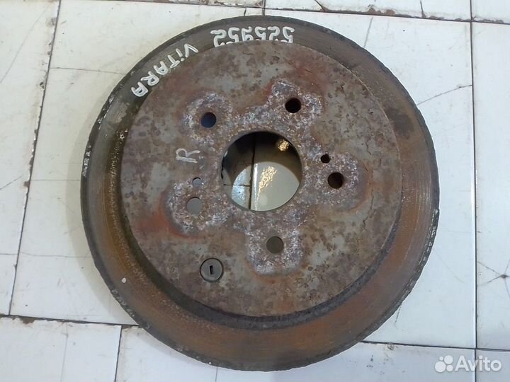 Диск тормозной задний вентилируемый