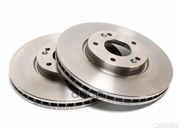 Диск тормозной передний hy421003 absel