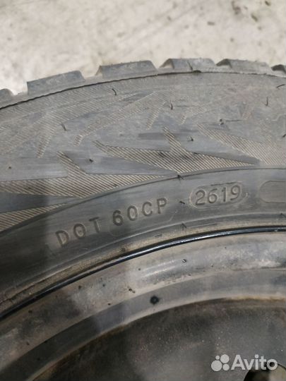 Колеса в сборе r16 зимние Nokian Nordman 7