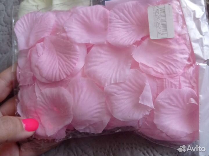 Лепестки текстильные для декора