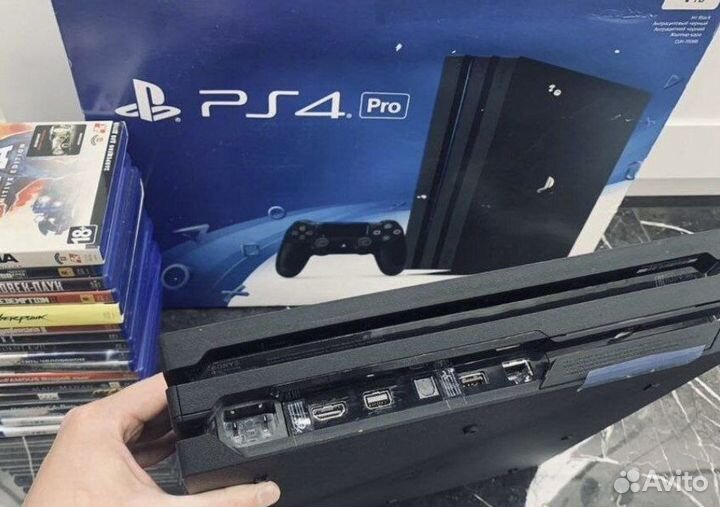 Playstation 4 Pro + 150 игр