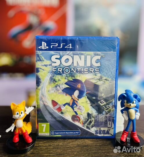 Sonic frontiers PS4 новый пленка
