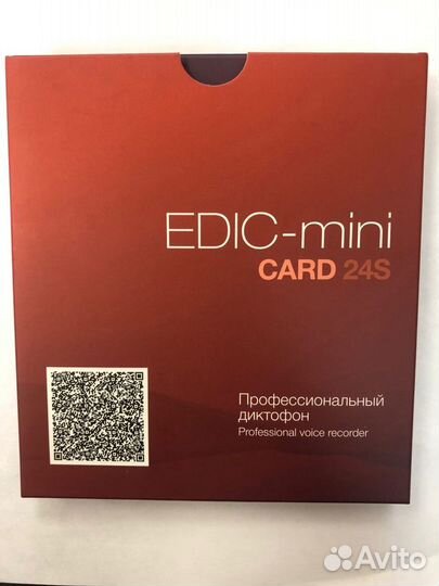 Диктофон edic-mini Card 24S A106