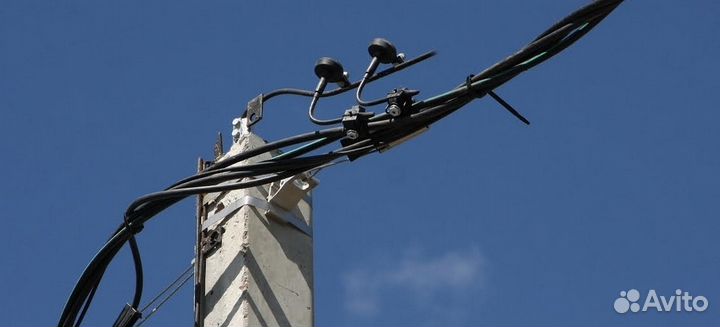 Монтаж самонесущих изолированных проводов (сип)