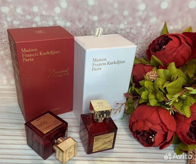 Духи парфюм Бакарат красный (baccarat)