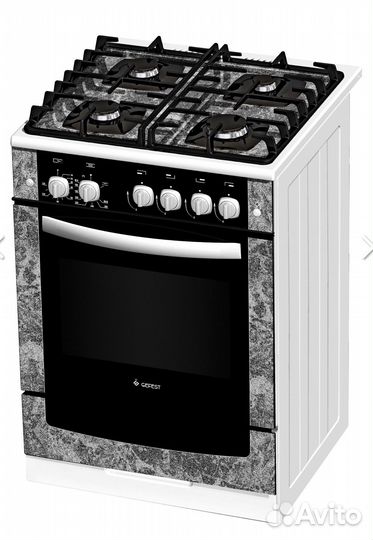 Плита газовая гефест 6500-02 0113