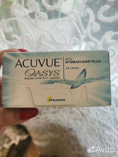 Линзы контактные acuvue oasys двухнедельные