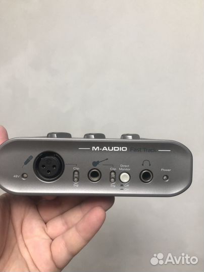 Внешняя звуковая карта usb M Audio Fast Track