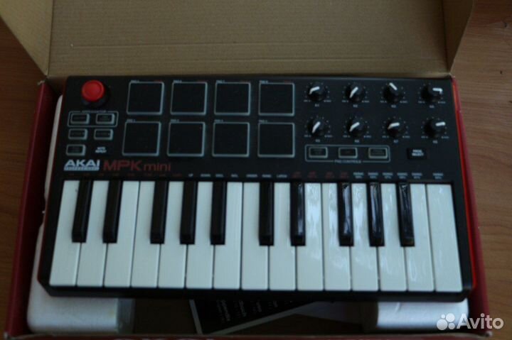 Миди клавиатура akai professional mpk mini