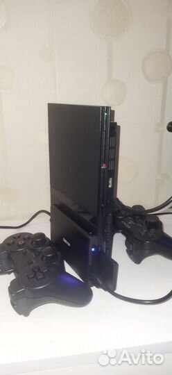 Sony playstation 2 PS2 fat + руль