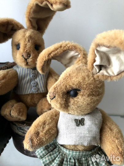 Семья Зайцы-Кролики, авторская ручная работа