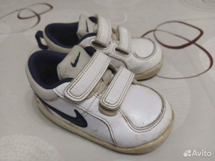 Кроссовки nike детские кожа