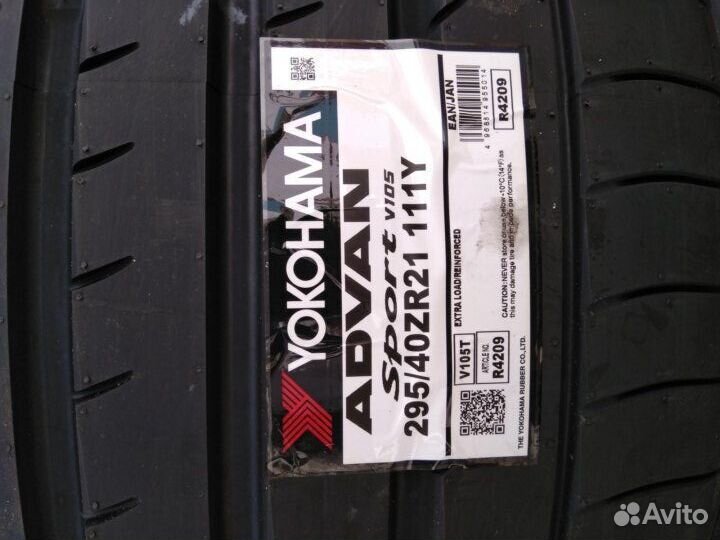 295/40R21 шины Yokohama Advan Sport на Mercedes