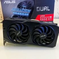 Продам asus Dual Radeon RX 5500 XT EVO OC 8GB 128b