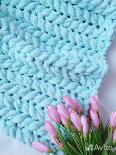 Плед детский плюшевый