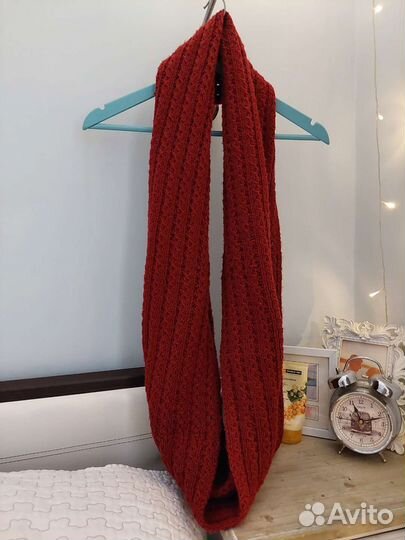 Женская одежда вязанный шарф (снуд)