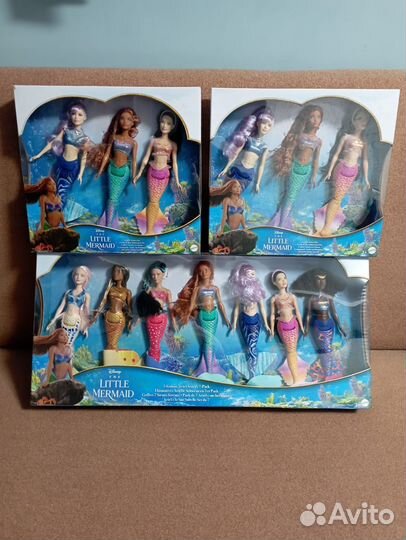 Русалка дисней Ариэль из фильма 2023 барби
